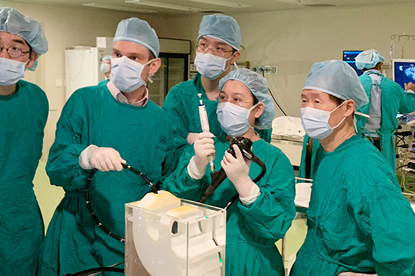 해외 의사들, EUS(내시경초음파검사) 교육 받으러 서울아산병원 방문