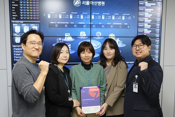 협업으로 이뤄낸 의료 디지털 시스템, 'INFRAM 24' 최고 등급 인증 | 아산인 이야기 | 피플 | 서울아산병원 뉴스룸