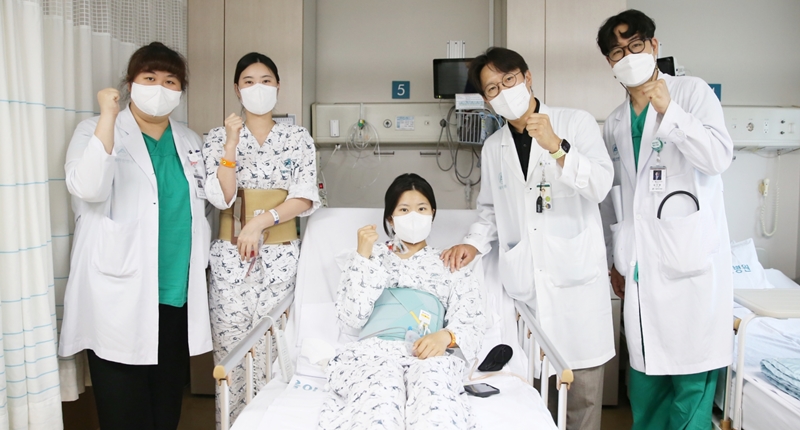 신장 7배 커진 다낭성 신증후군 환자 로봇 신장이식 아시아 첫 성공