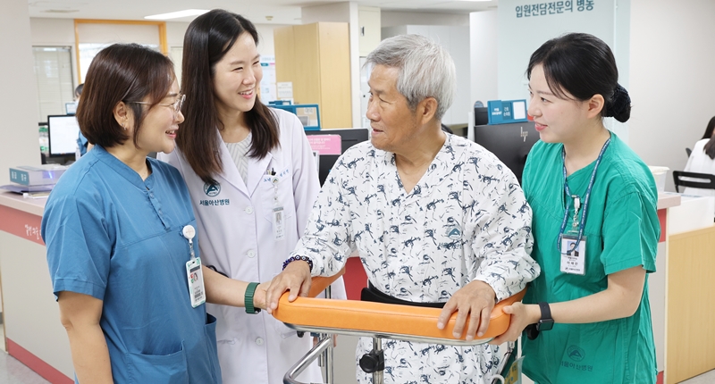 ‘입원부터 퇴원 후까지’  WithONE 중증 노년 환자 통합 진료 시스템