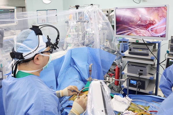 수술부담 큰 대동맥판막 재치환술, 3D완전내시경으로 치료 성공