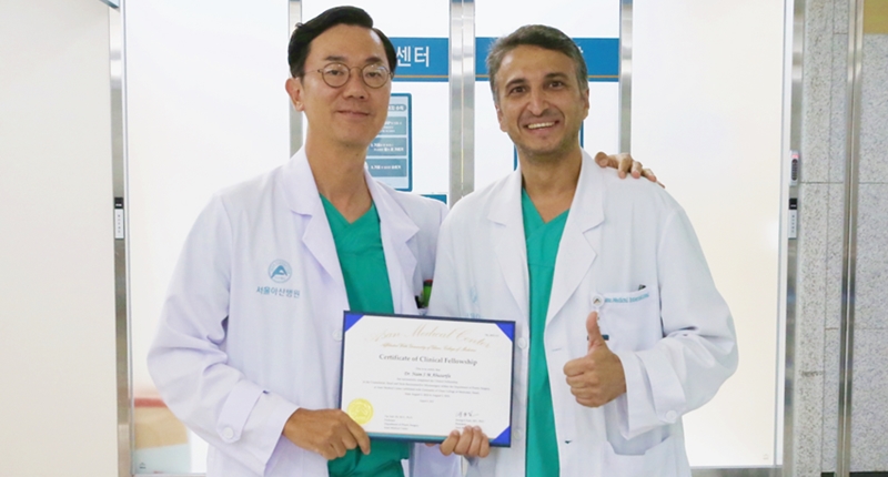 [Welcome to AMC] Naim Sm Abuzarifa, Clinical Fellow from Palestine