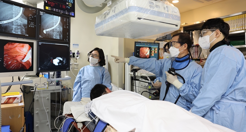 췌장·담도질환 진단 및 치료 위한 내시경시술 15만례