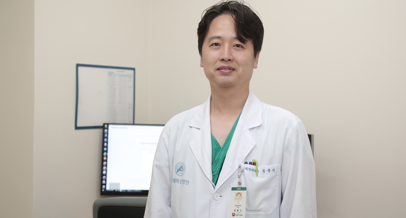 위장관외과 공충식 교수, <br>‘위암·탈장 수술, 완치의 길을 찾다’