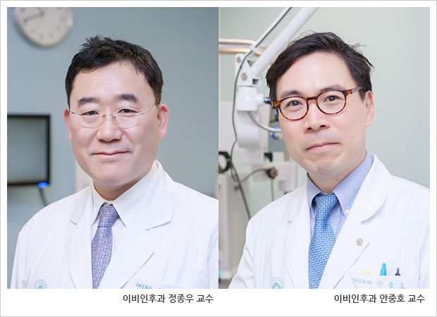 양쪽 귀 난청이면 소리 듣더라도 이해 능력 떨어져 - 서울아산병원 이비인후과 정종우·안중호 교수